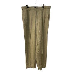 Banana Republic Linen Dress Pants Khaki Men’s Size 36 Long